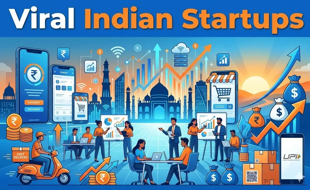VIRAL INDIAN STARTUPS